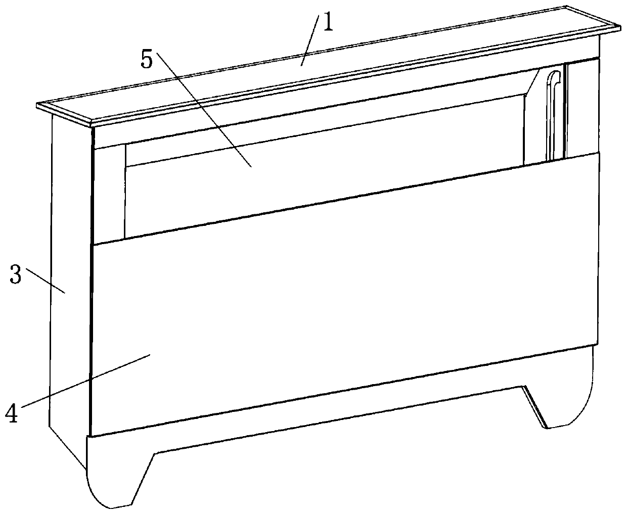 Smoke collection cover assembly and integrated stove