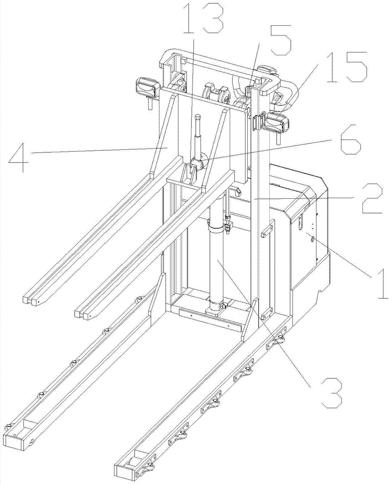 A quartz tube stacker