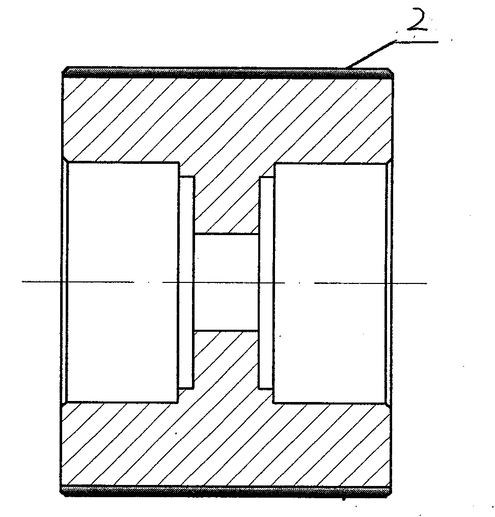 Method for preparing heat-resistant and abrasion-resistant composite guide carrier roller