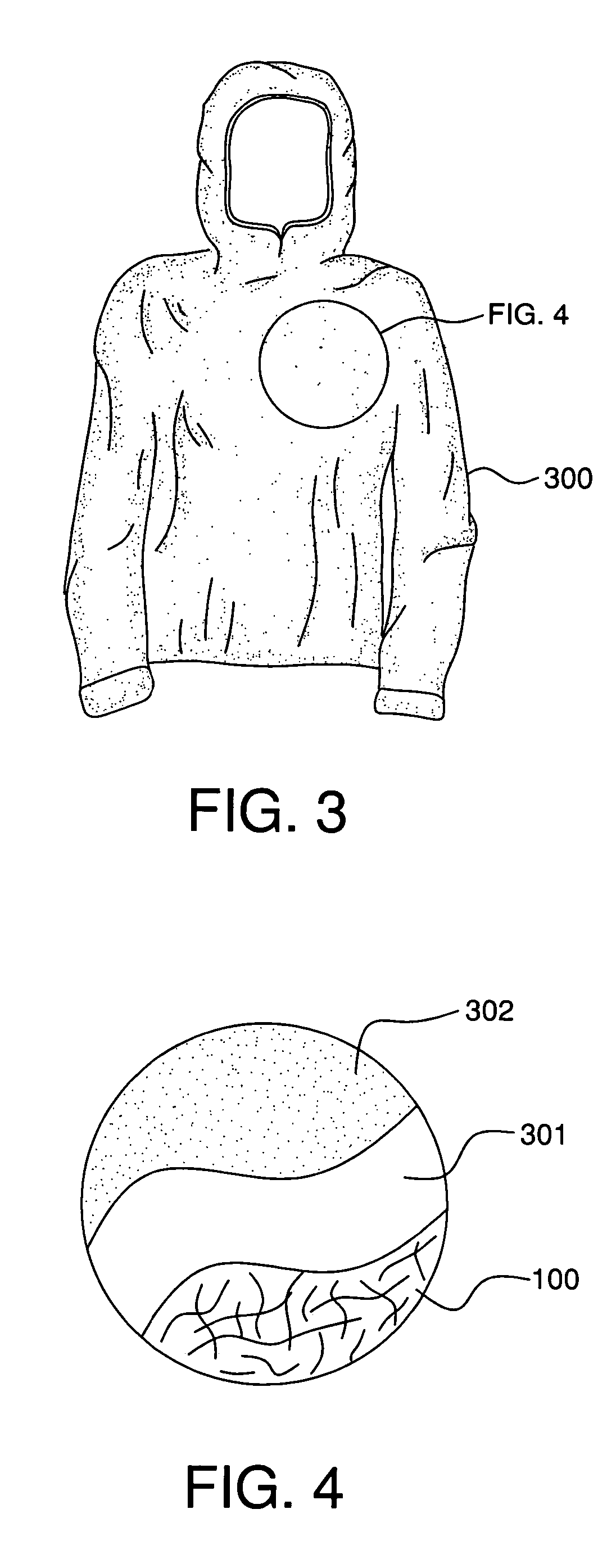 Water vapor breathable, liquid water resistant material
