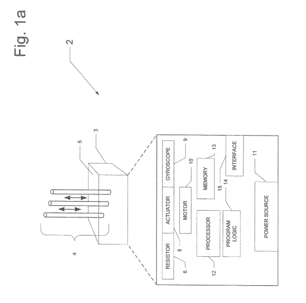 Haptic device capable of managing distributed force