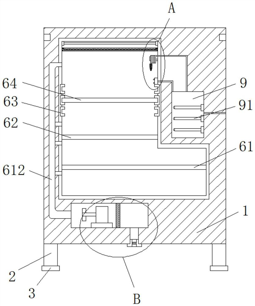 Automatic sterilization and deodorization device for household intelligent shoe cabinet and operation method