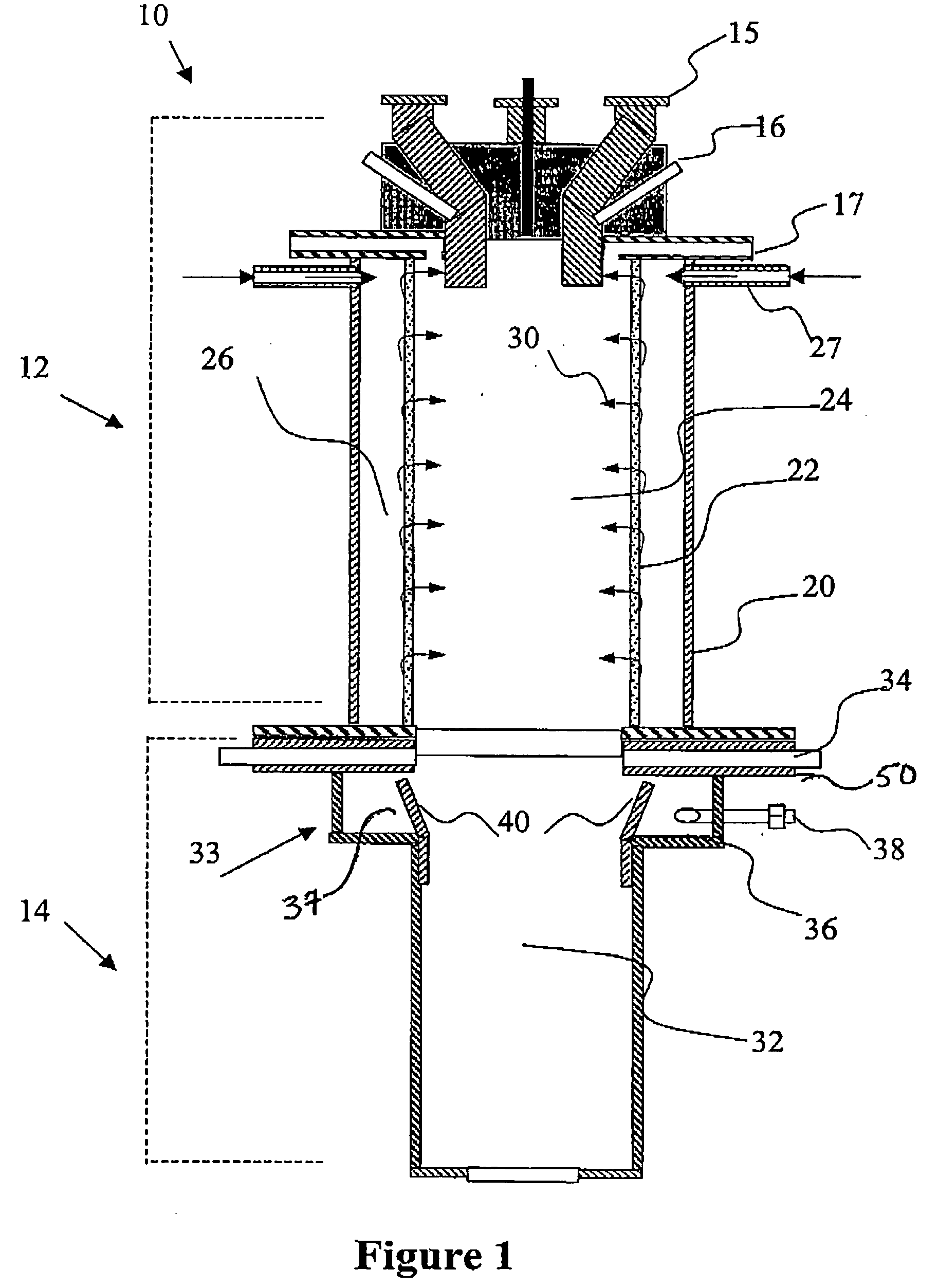 Apparatus and method for controlled combustion of gaseous pollutants