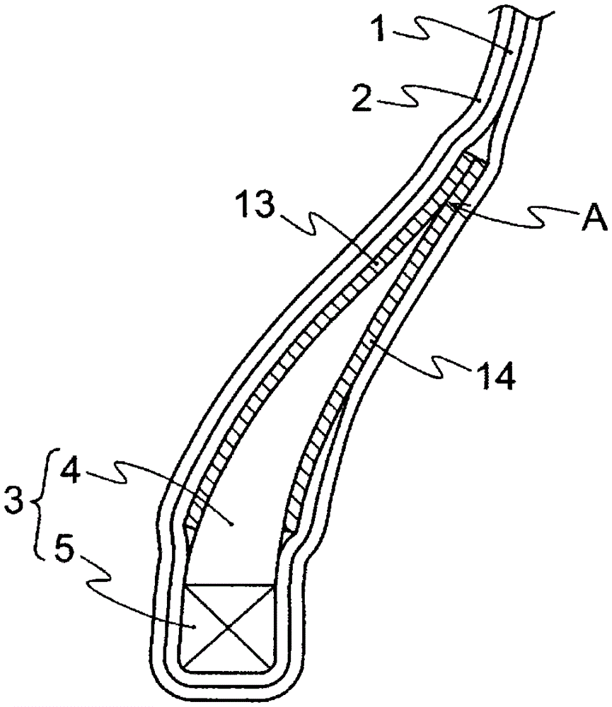 Rubber composition for tire and tire using same