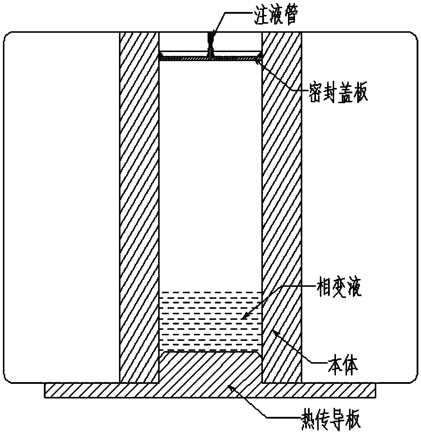 Mining lamp phase change liquid and heat radiator thereof