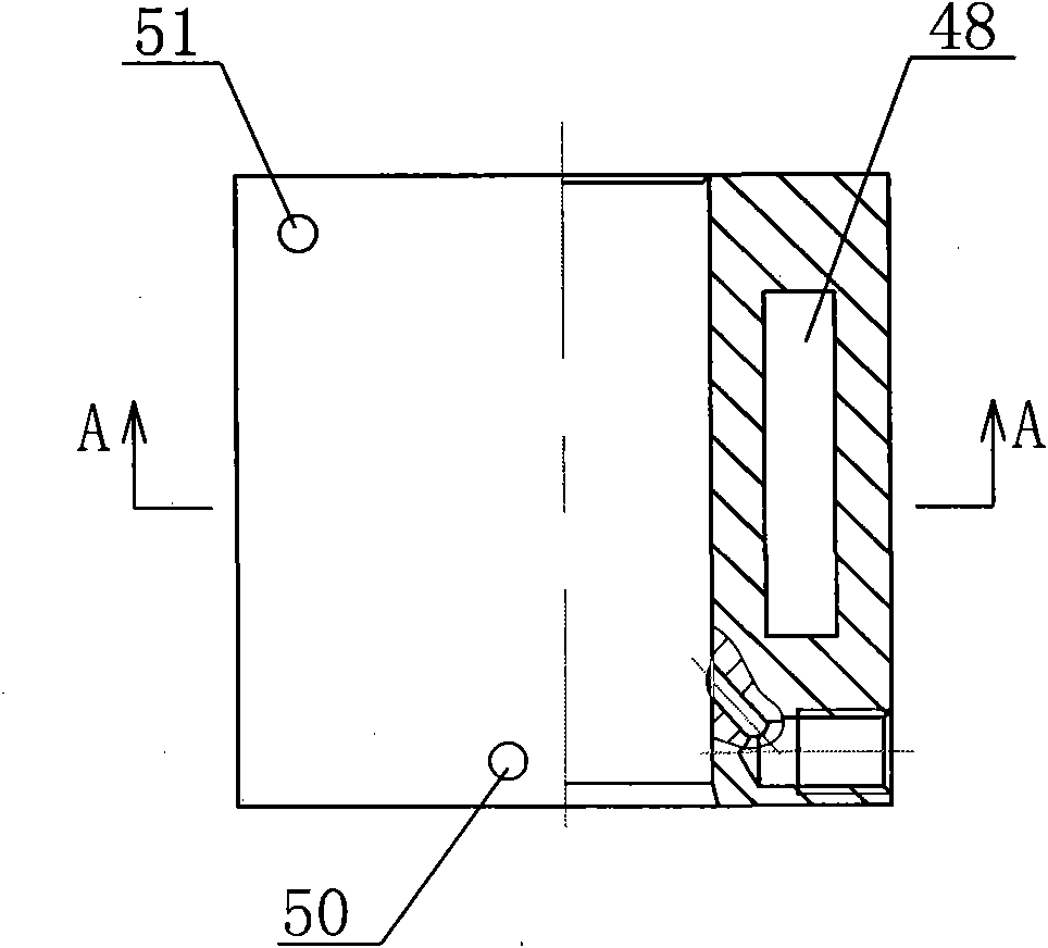 Air respirator filling pump with cylinder body being provided with cooling device