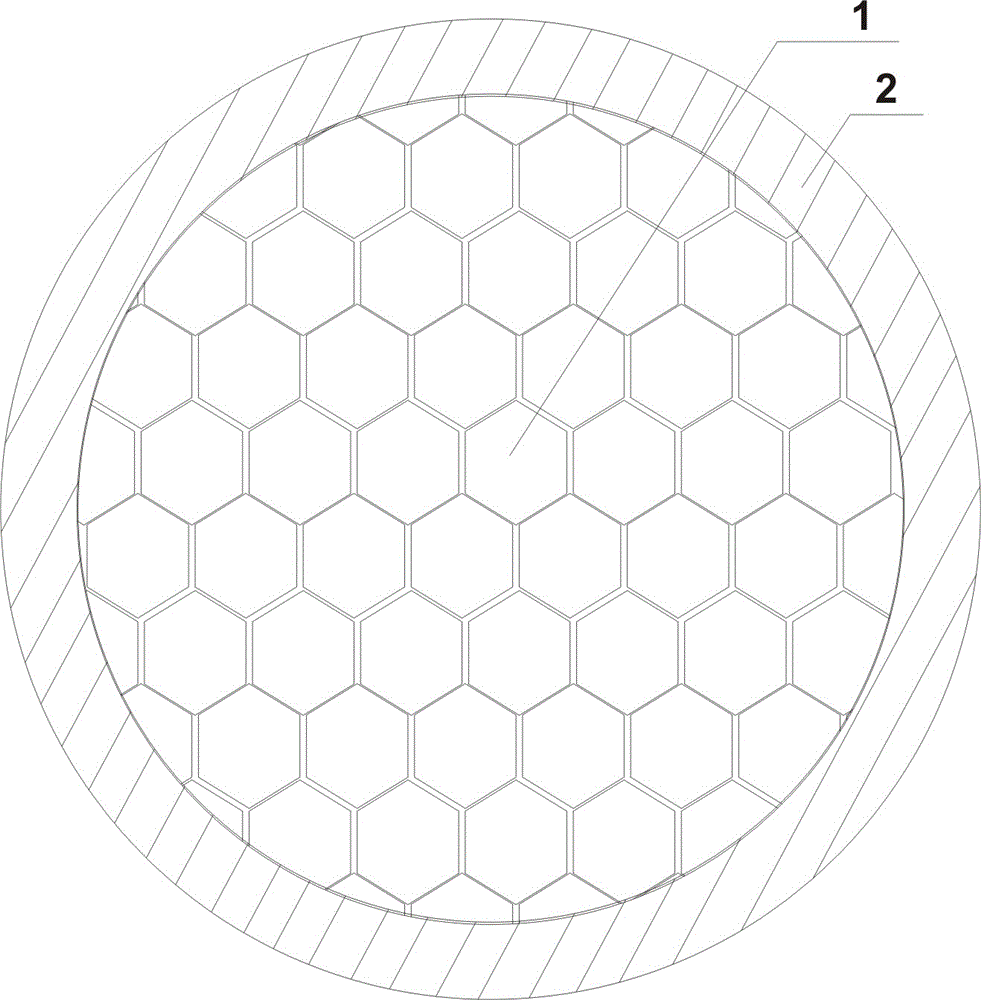 Biological organic-inorganic loss-controlled fertilizer with core-shell structure