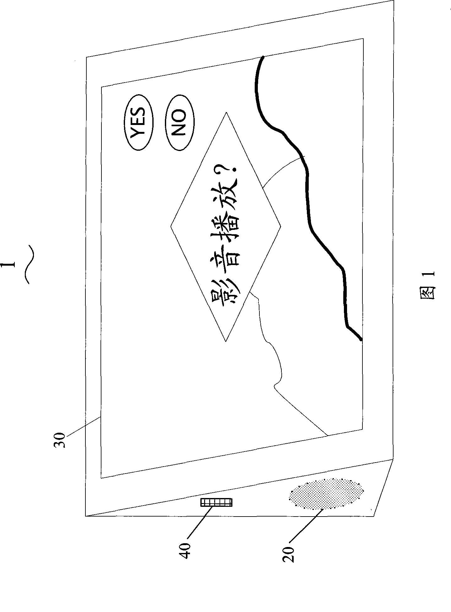 Electronic photo frame capable of automatically prompting menu options and method for setting menu options