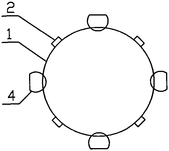 Intracavitary stent for medical radiotherapy and chemotherapy