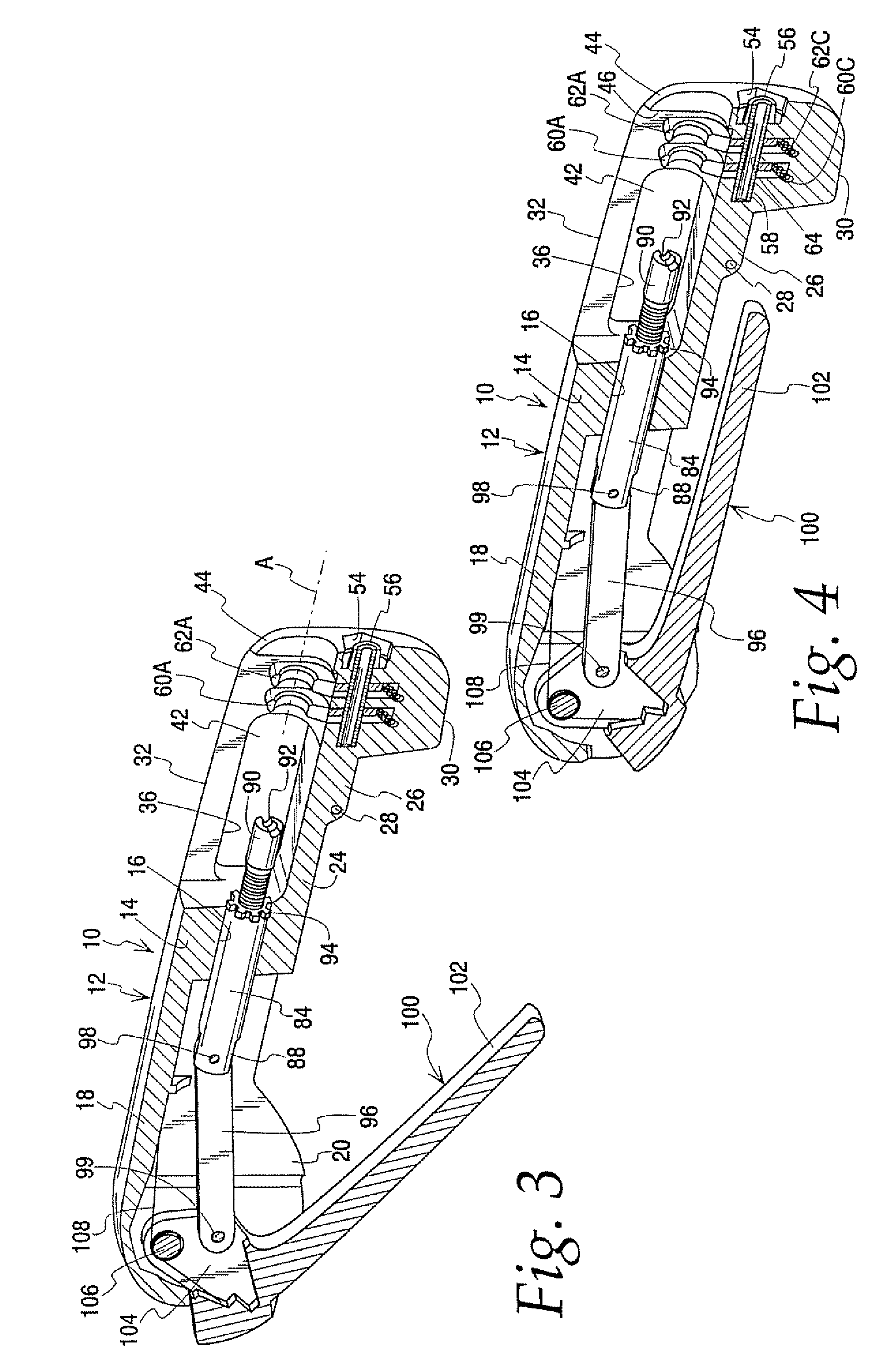 Application tool for coaxial cable compression connectors