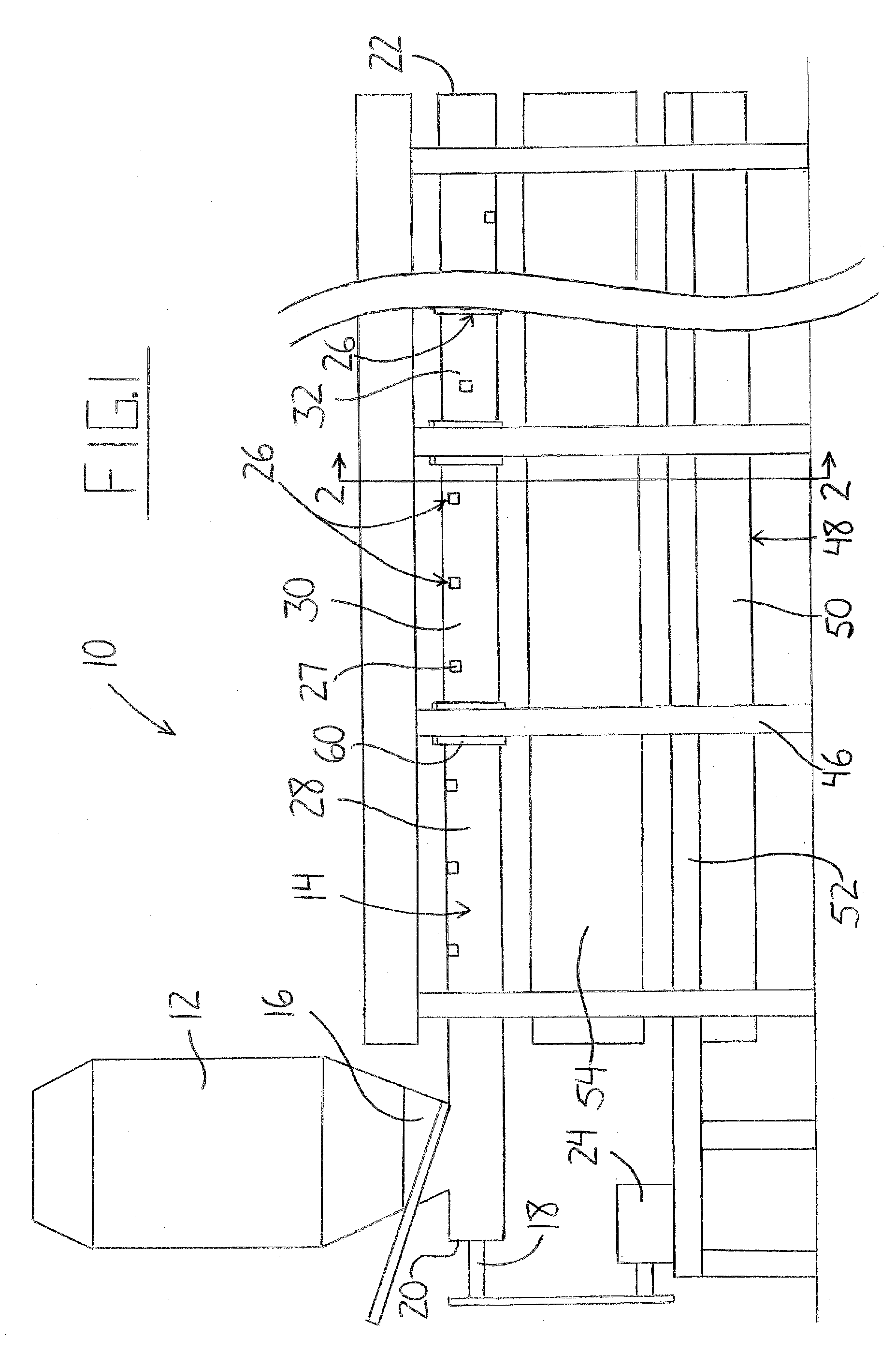 Method and Apparatus for Discharging Material at Spaced Intervals