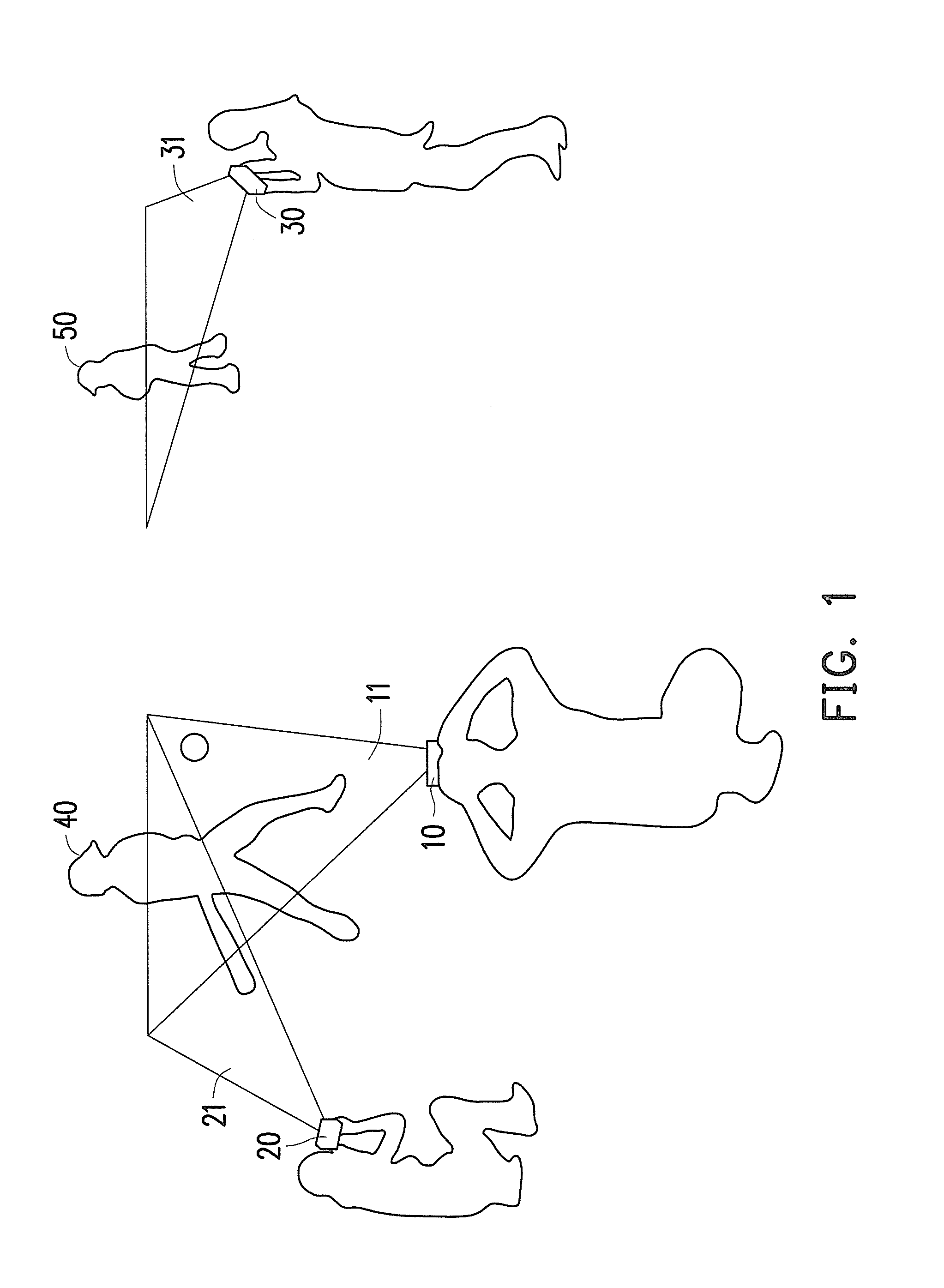 Method and electronic device for generating multiple point of view video