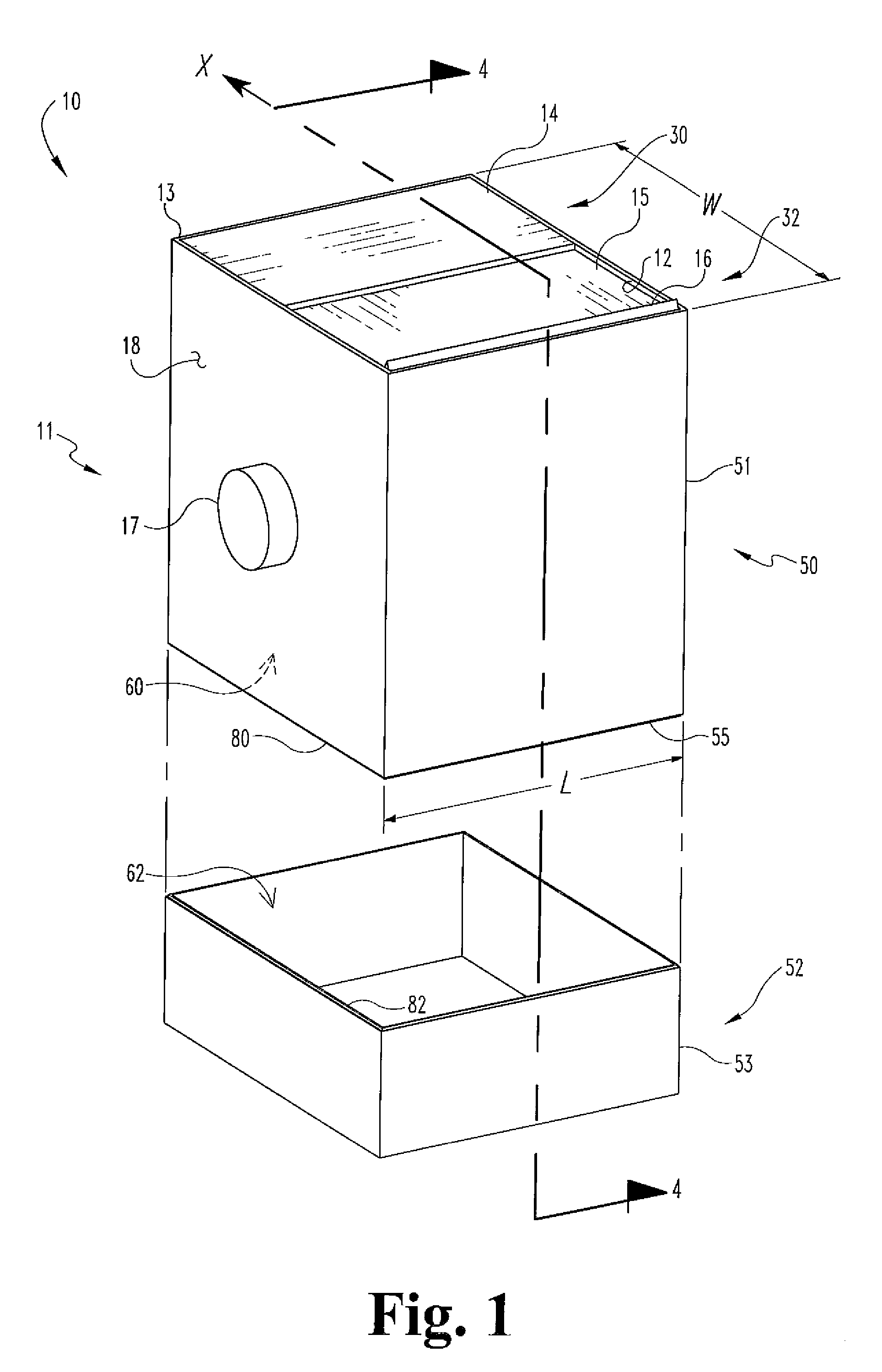 Pharmaceutical waste container system