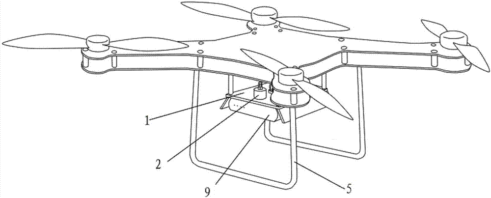 Rotary wing unmanned aerial vehicle and battery replacement system thereof