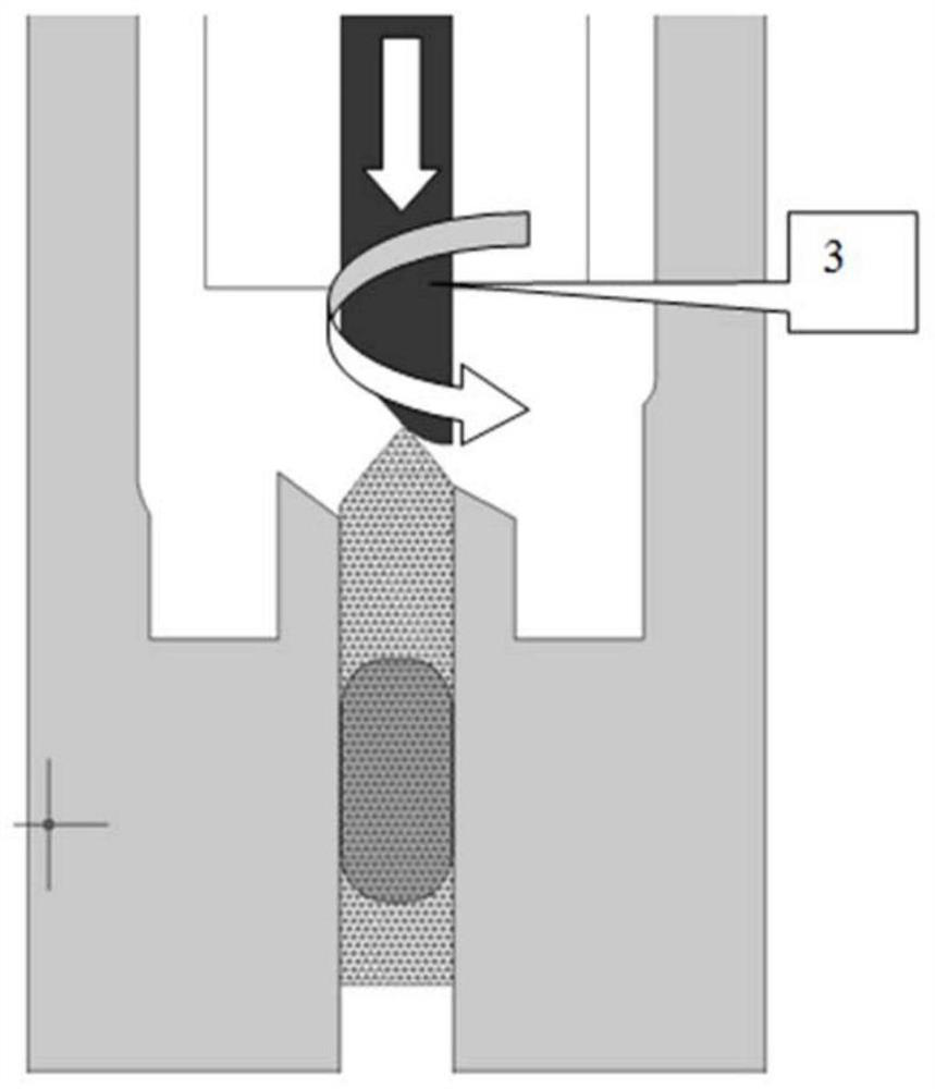 Lifting and rotating dislocation device capable of achieving one-way limiting