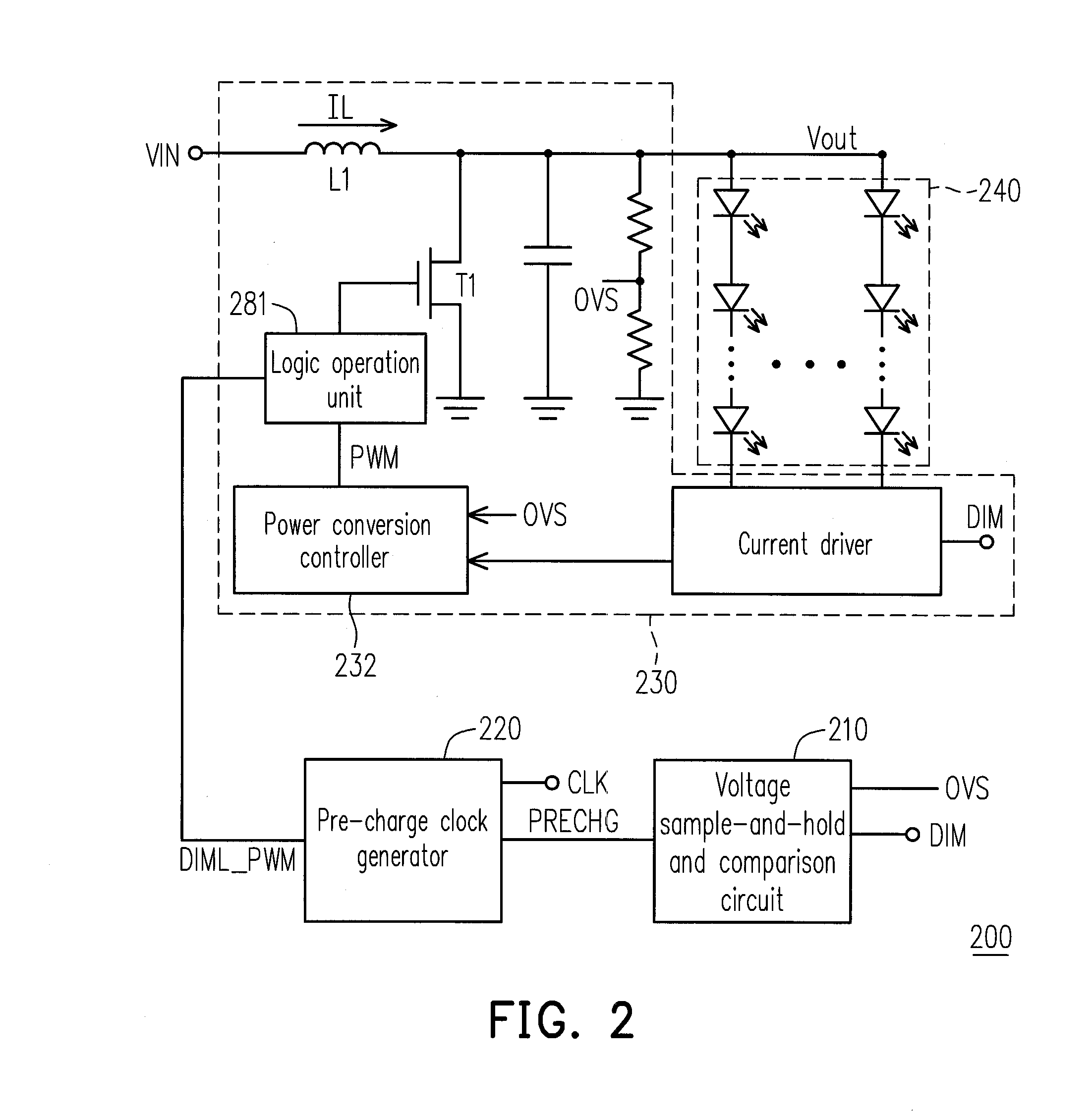 Light emitting diode drving apparatus and method for holding driving volatge thereof