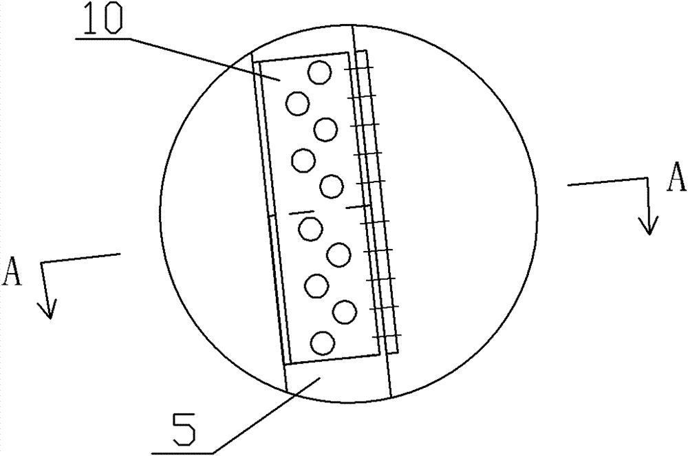 Angle steel tower of power transmission line