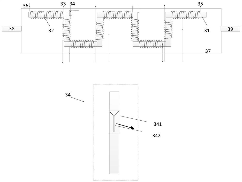 A coil microreactor and a microreactor system