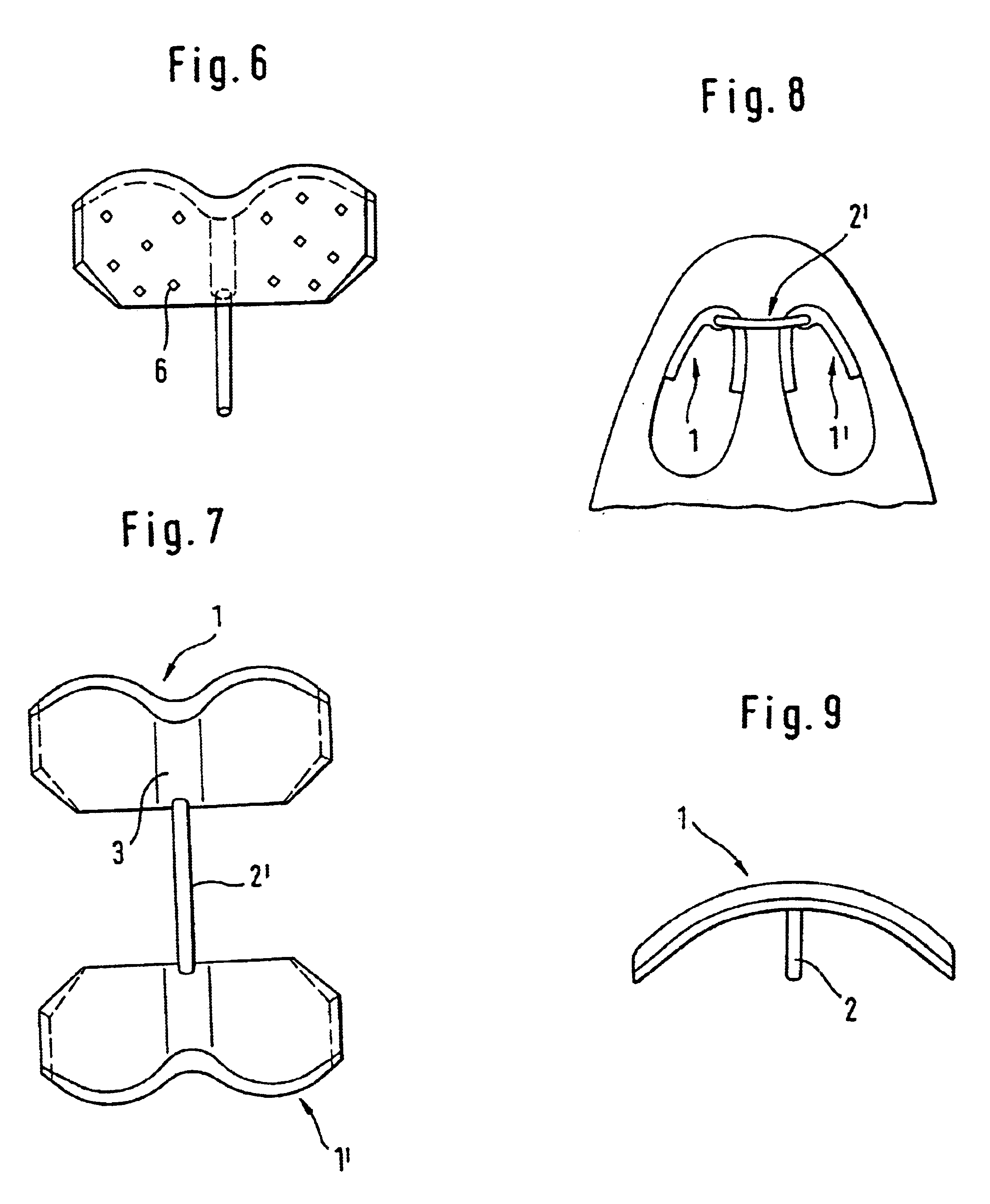 Device for insertion into the human nose