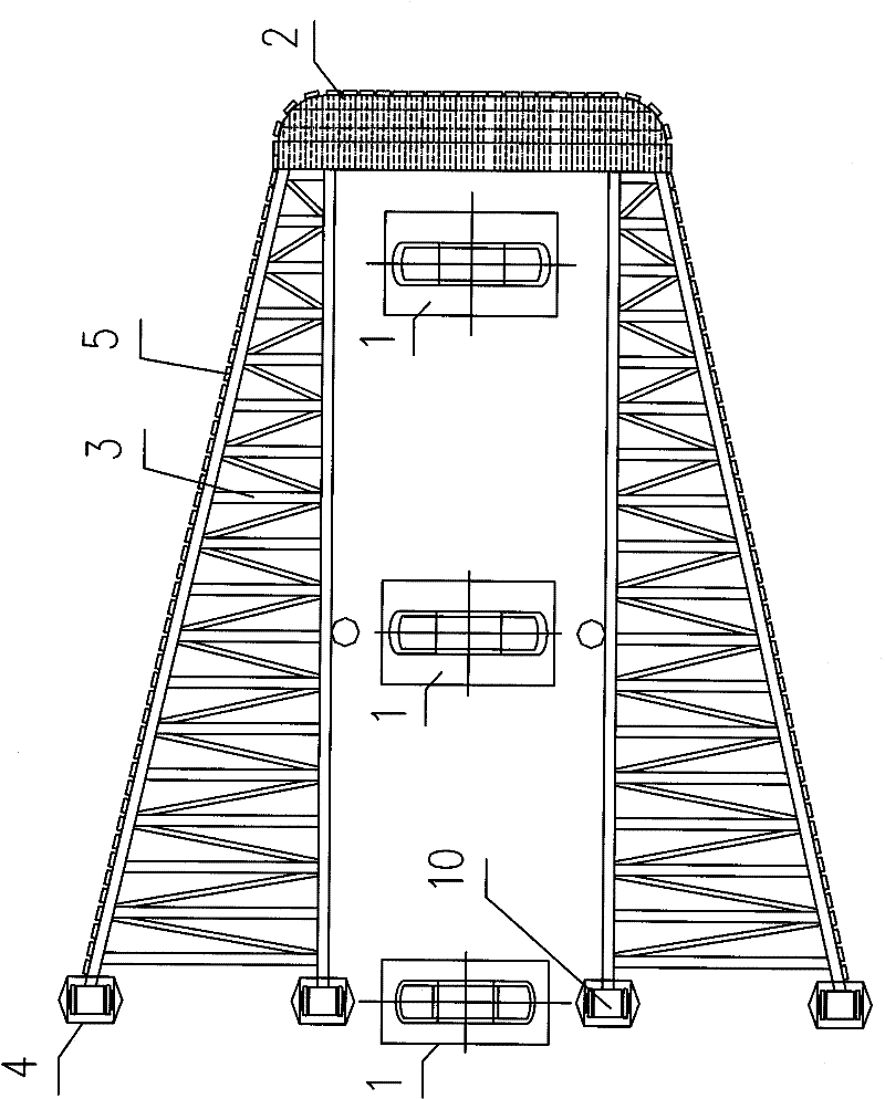 Vertical rotating floating pier anti-collision device