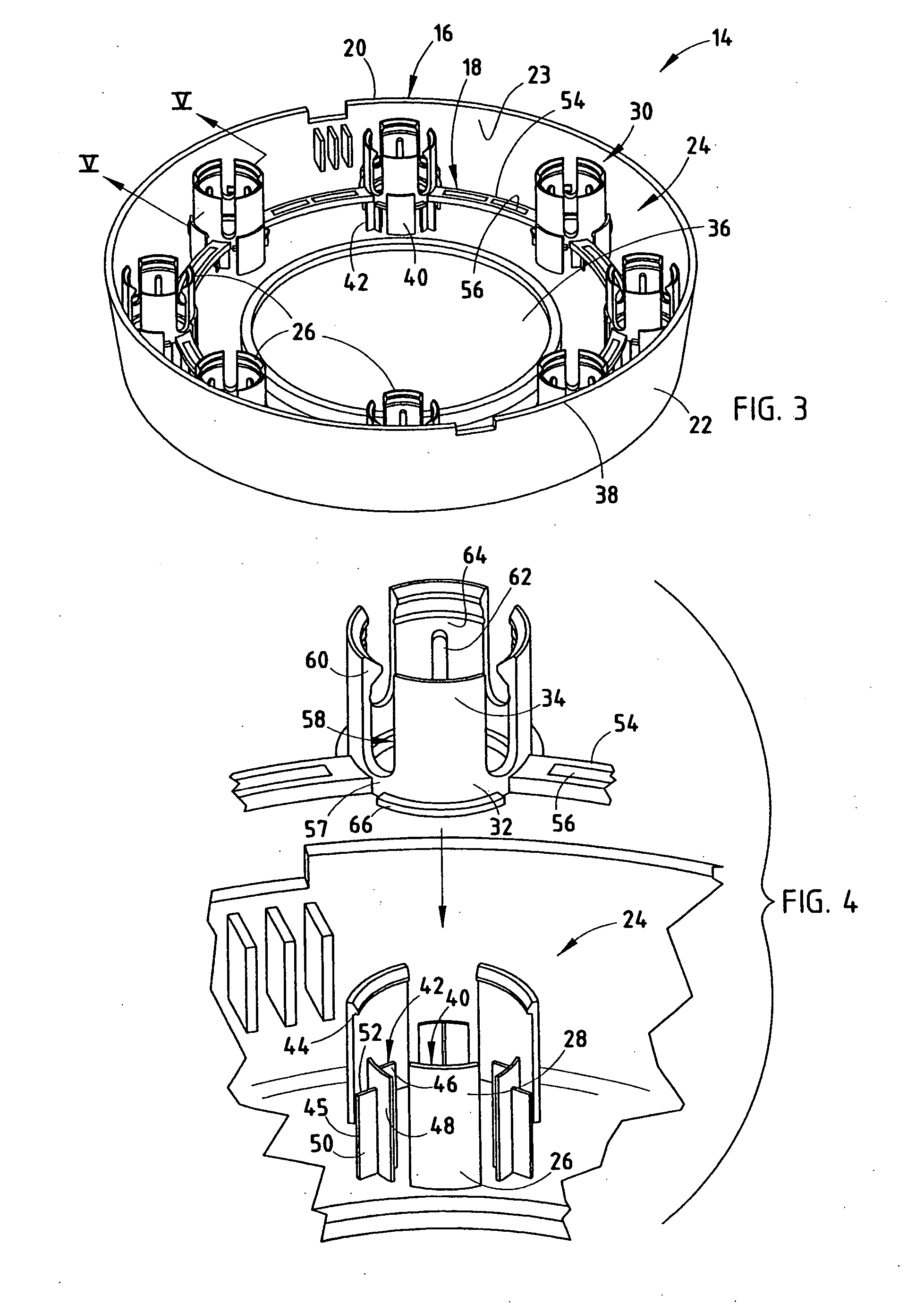 Wheel cap and retainer assembly