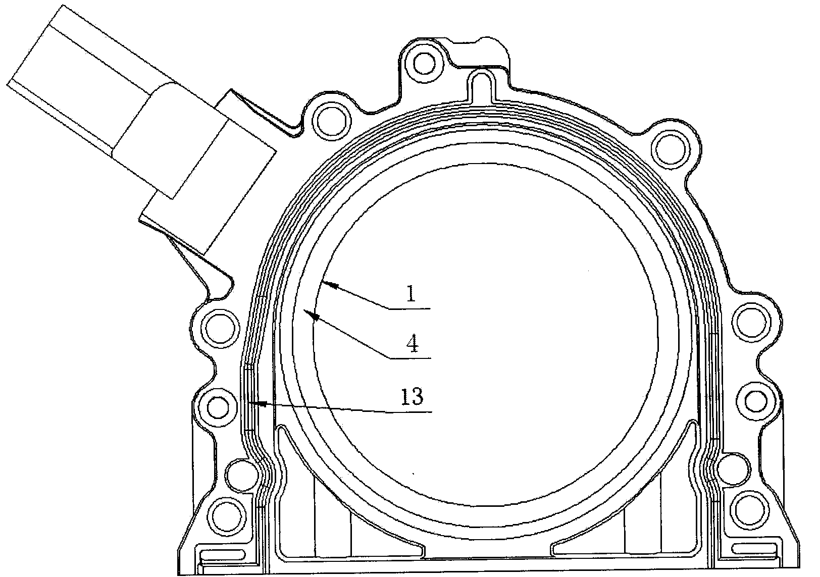 Assembly oil seal with sensing function