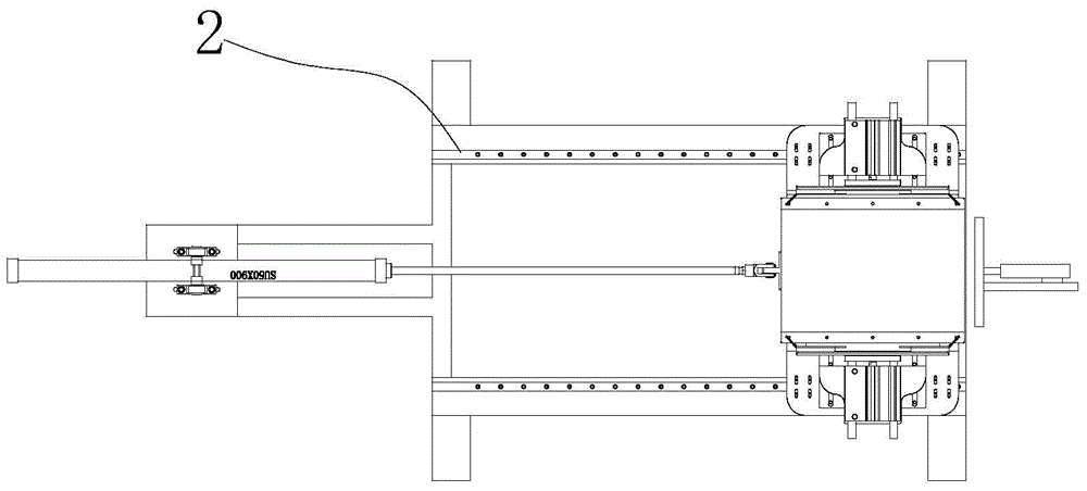 Bag supporting and bag holding mechanism of secondary packaging machine