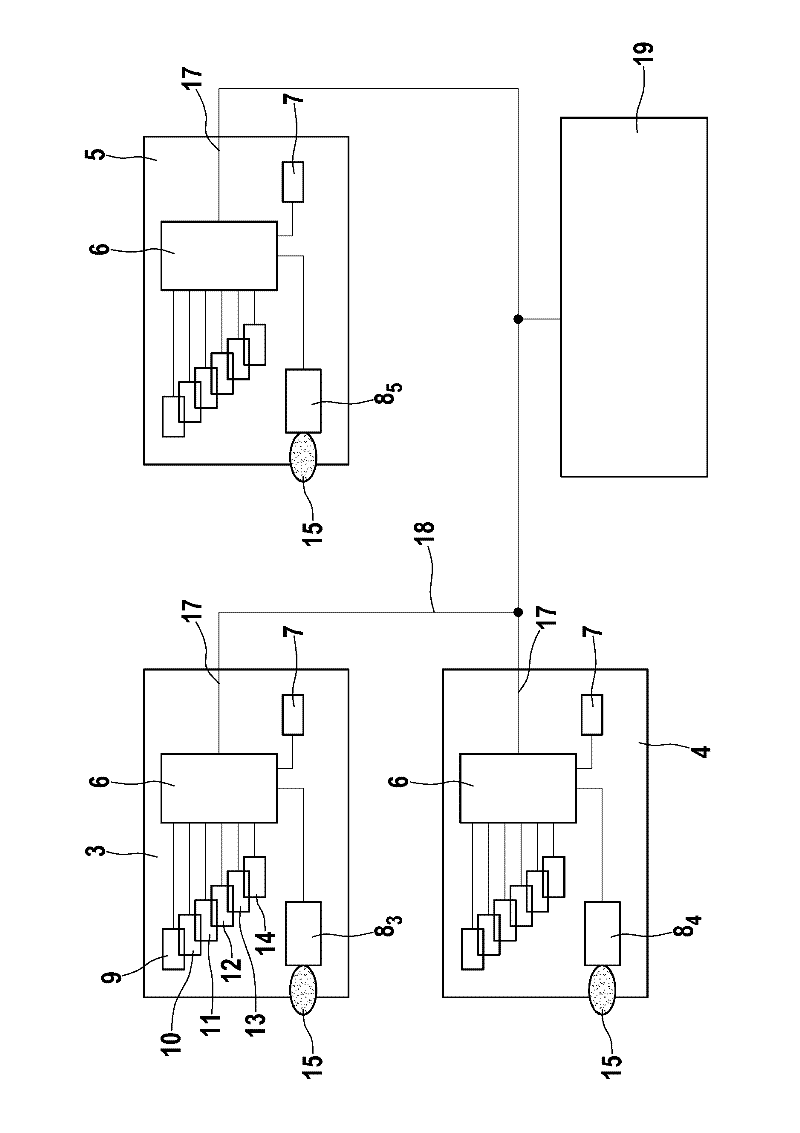 Method and control unit for determining the height of a tool equipped with a pivoting element