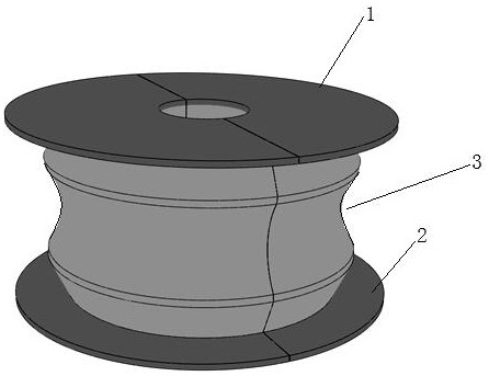 Rubber spring and its design method