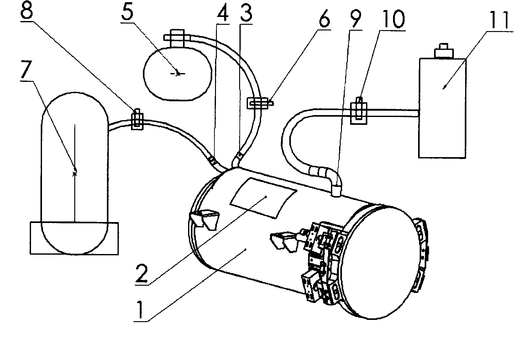 Disinfecting method for medical waste