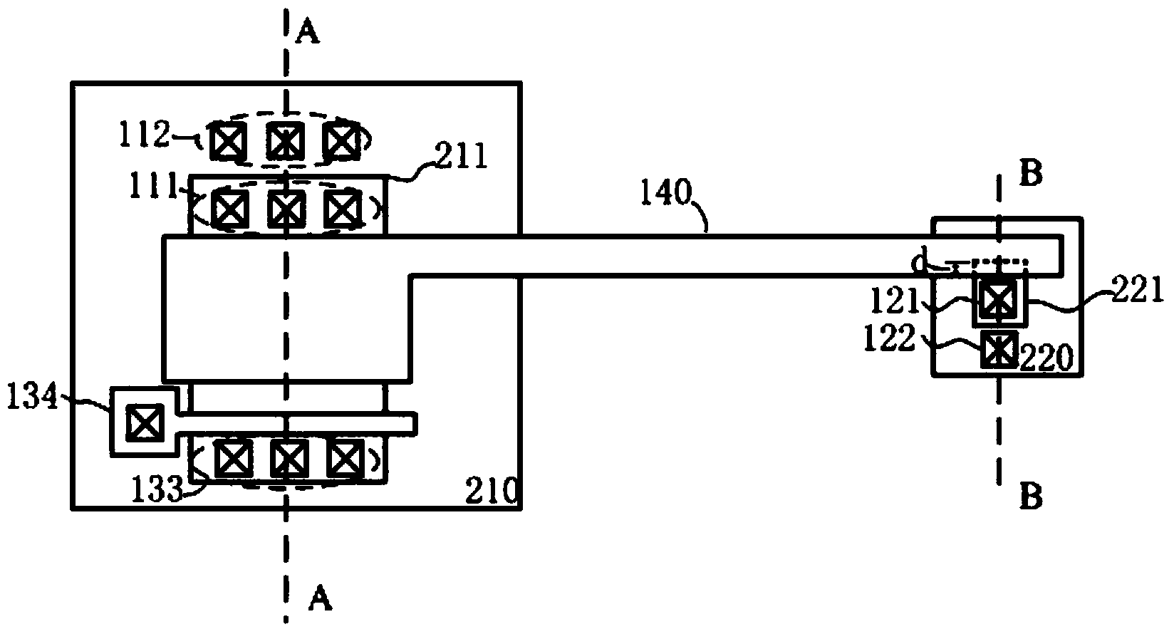 Storage unit of single polycrystalline nonvolatile storage