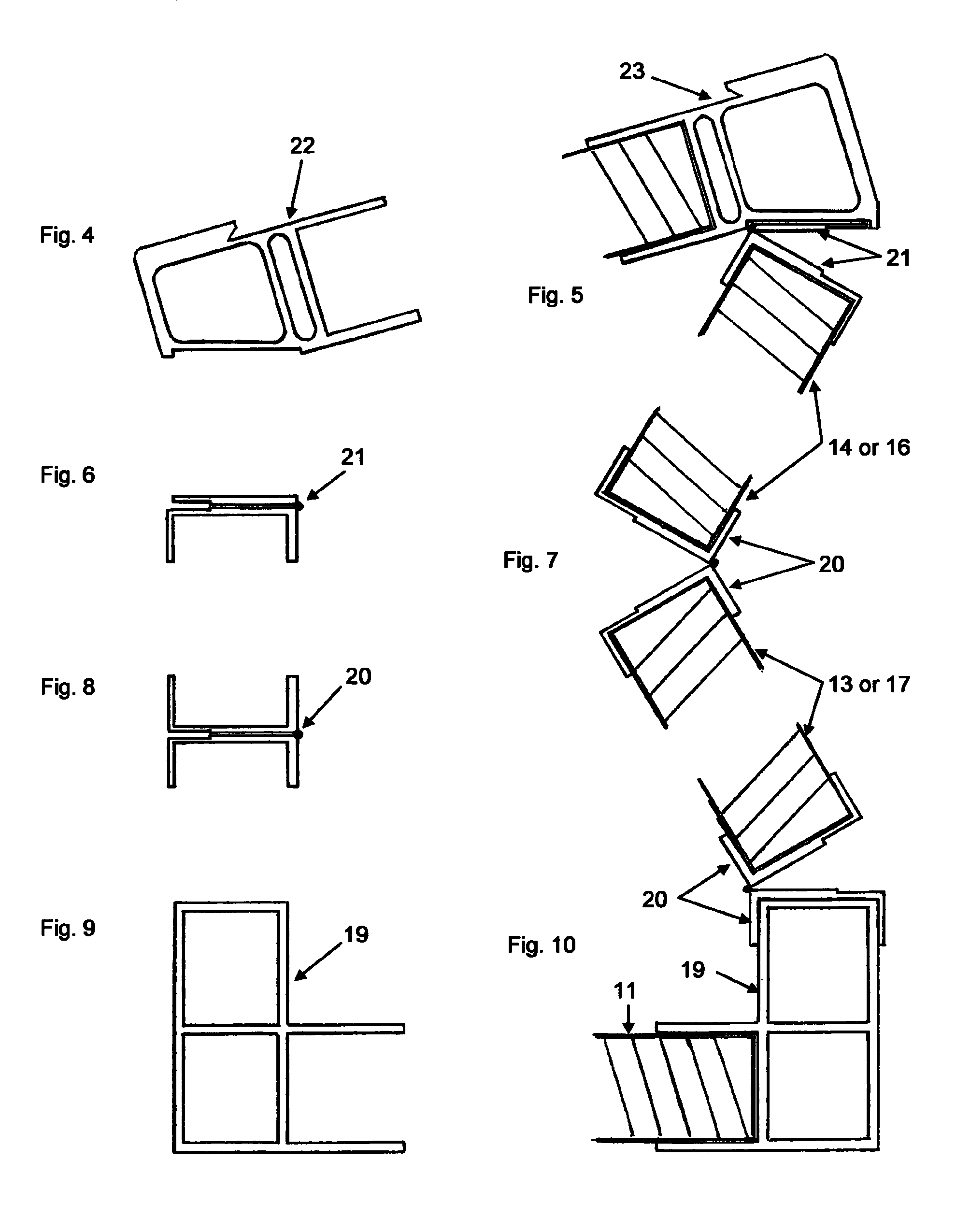 Foldable transportable structure