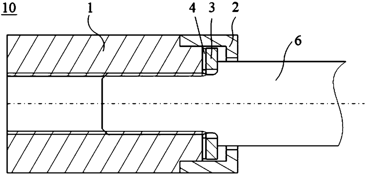 Threaded sleeve assembly for tow hitch assembly and vehicle having same