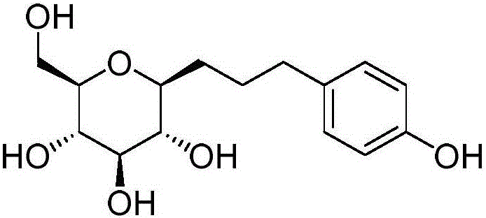Method for preparing salidroside with enzymatic method