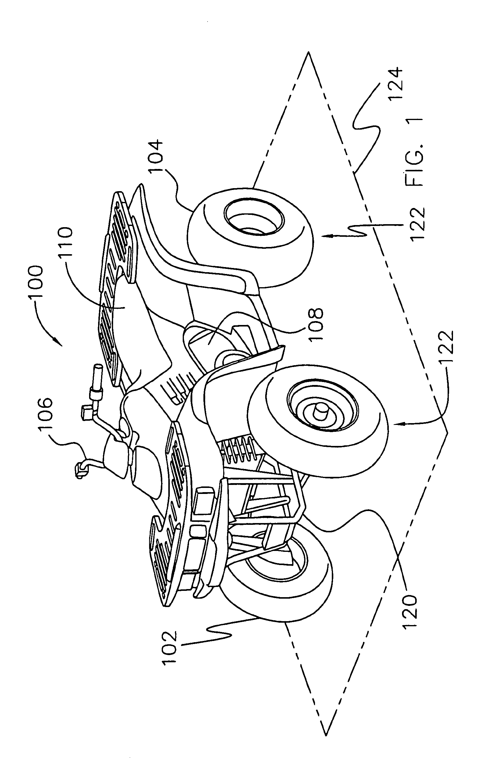 Methods and apparatus for steering an ATV