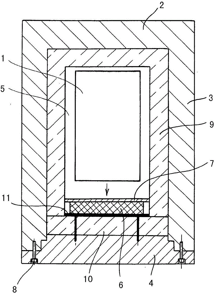 Container for radioactive inventory and method of making same