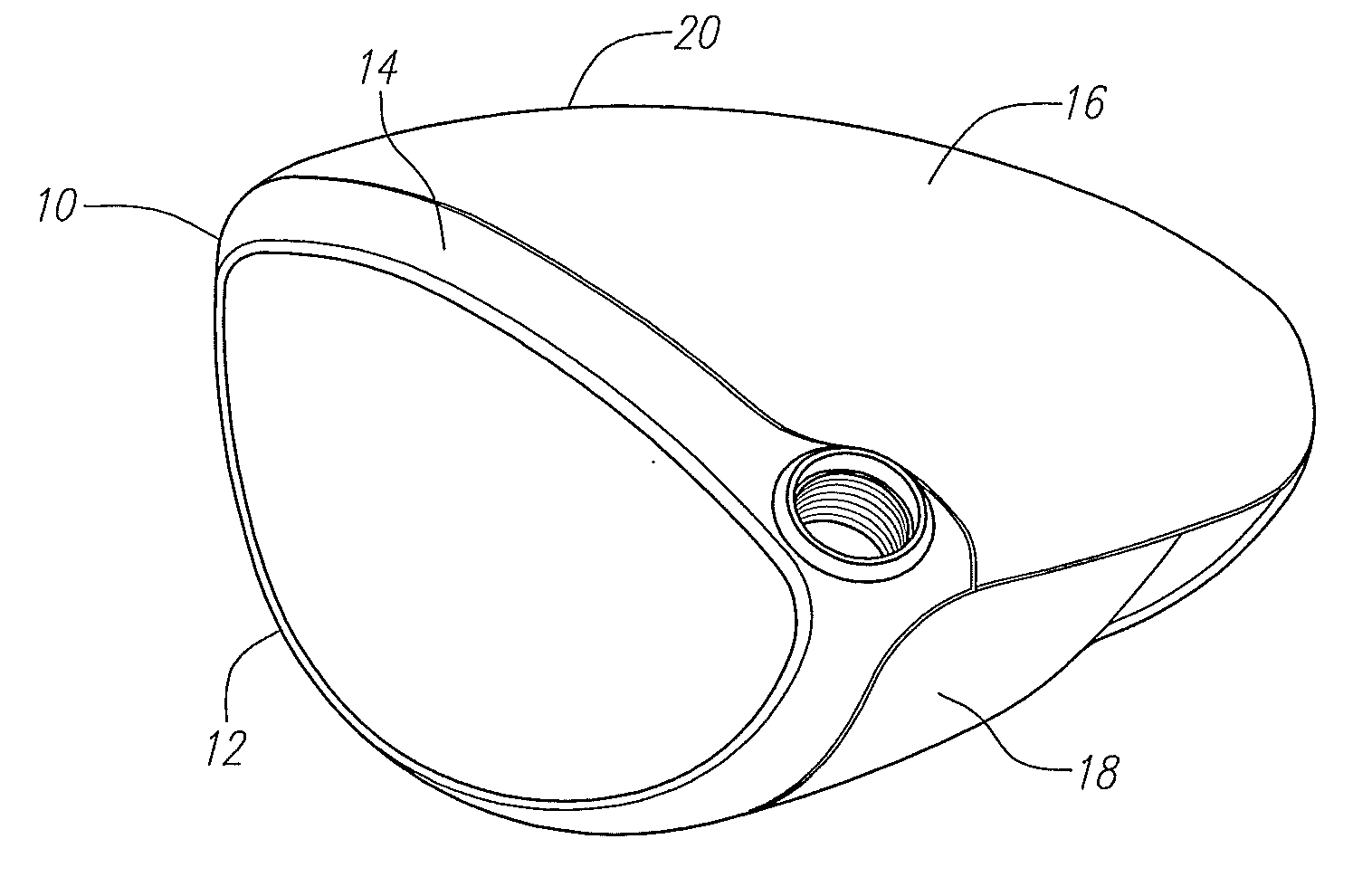 Multiple material driver-type golf club head