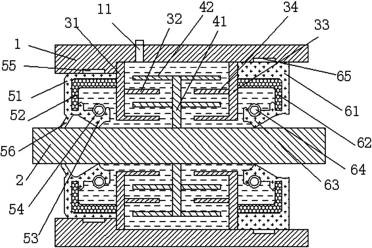 A type f liquid labyrinth seal