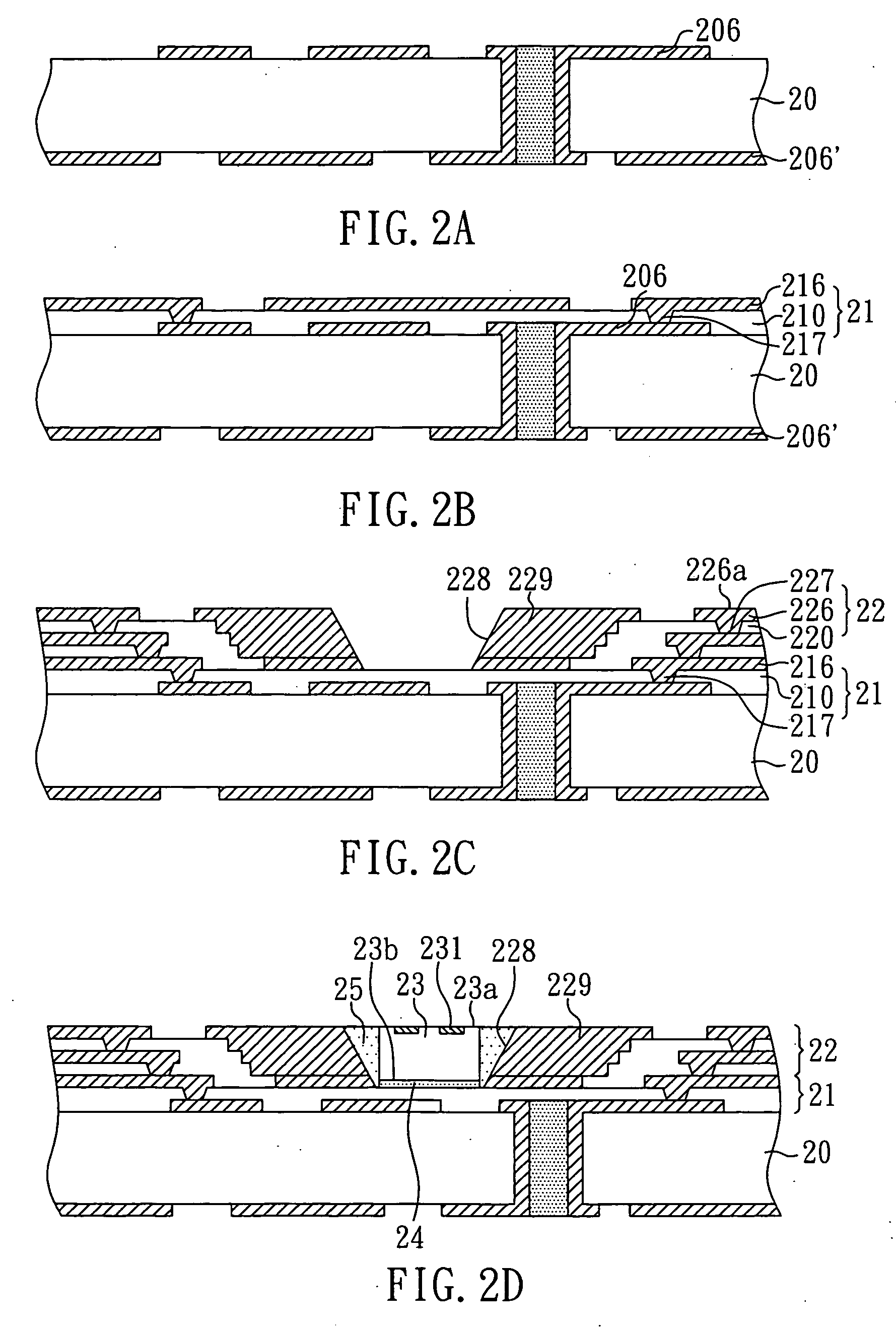 Packaging substrate structure with electronic component embedded therein and method for manufacture of the same
