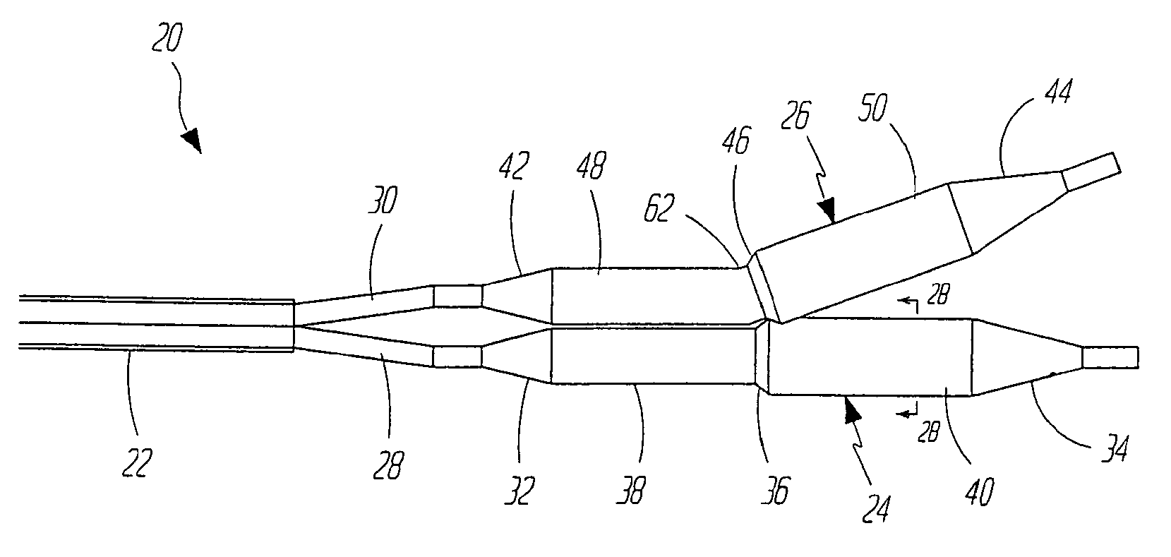 Dilation and Stent Delivery System for Bifurcation Lesions