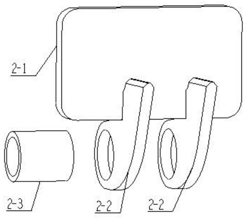 Rapid pin dismounting and mounting mechanism, dismounting and mounting tool and dismounting and mounting method