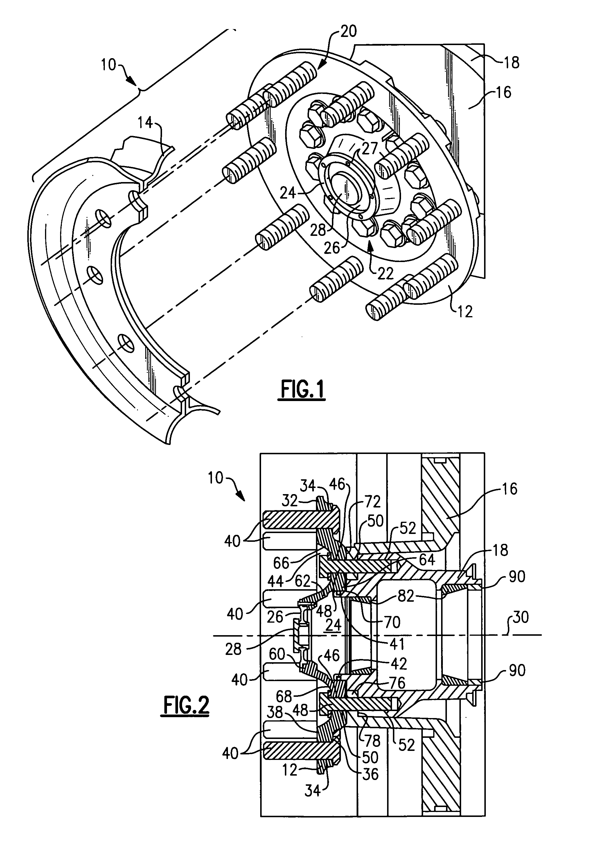 Wheel hub adaptor