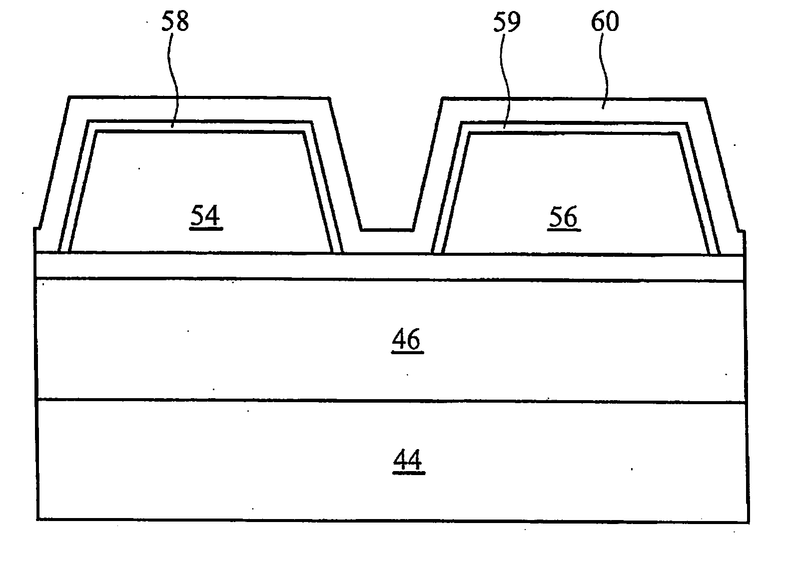 Apparatus and method for multiple-gate semiconductor device with angled sidewalls