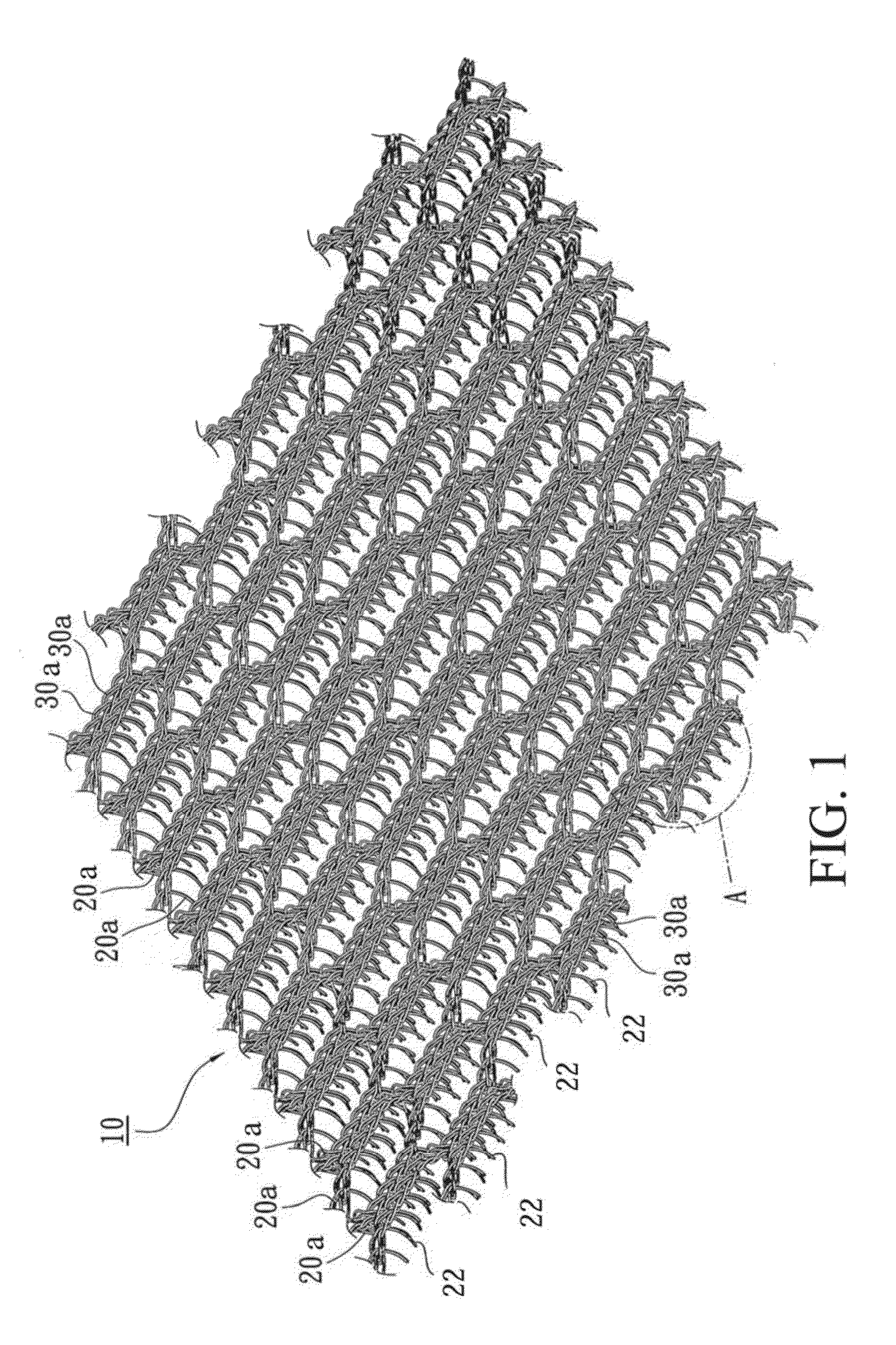 Multi-Layer Pad Structure through Needle Punching Working Procedure