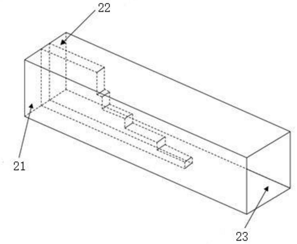 Cross coupler based on mode synthesis and construction method thereof, and impedance matching structure