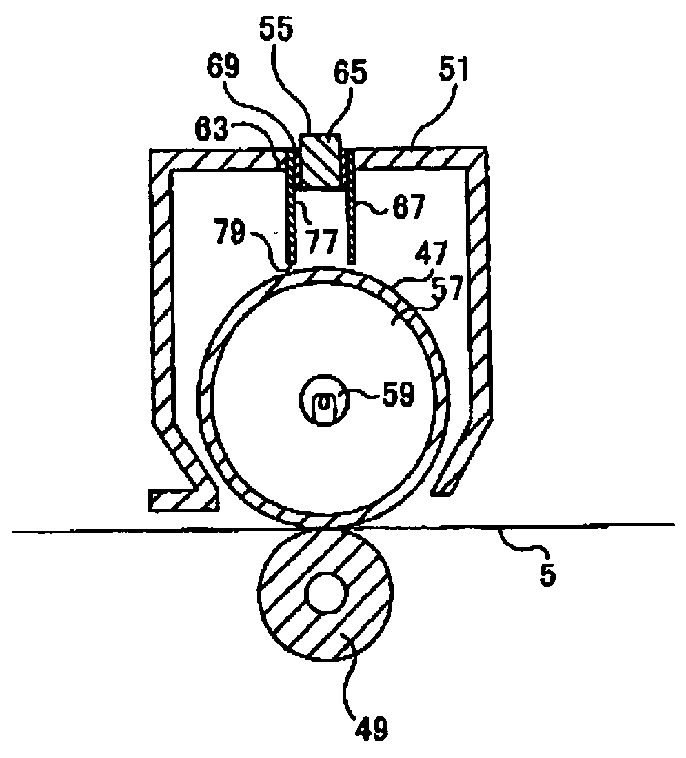 Heat fixing device and image forming apparatus