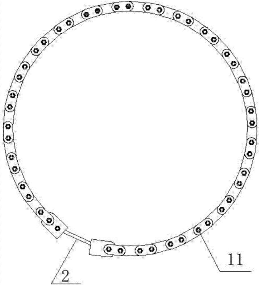 Multifunctional chain hoop