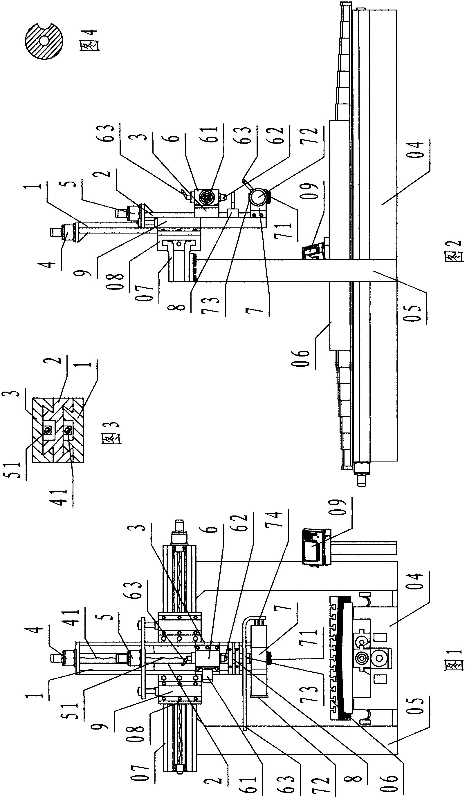 Vertical numerical-control deep hole drilling machine