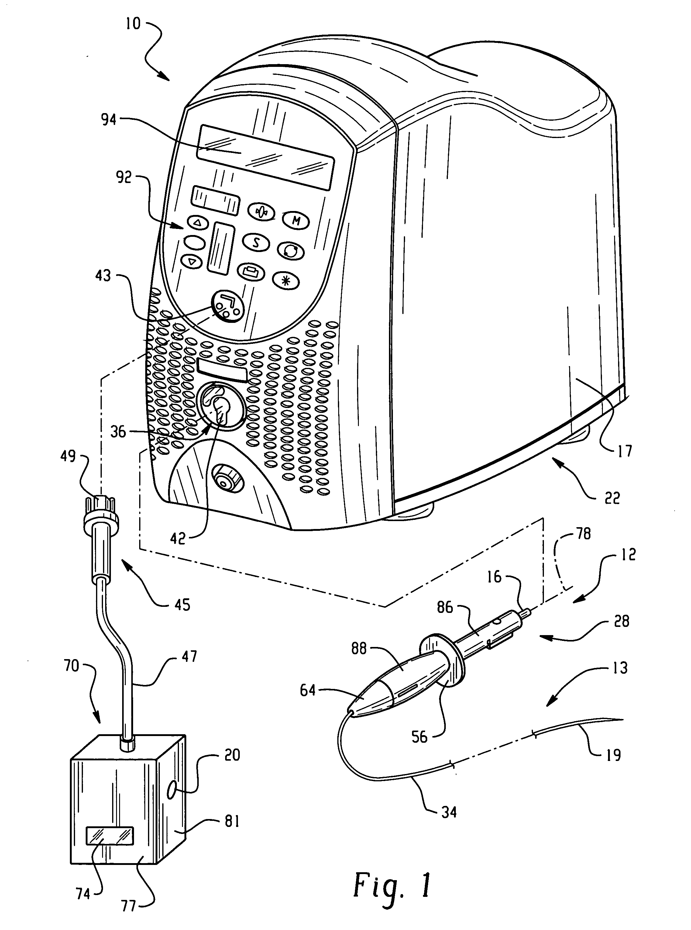 Medical apparatus and method useful for thermal treatment of a lumen