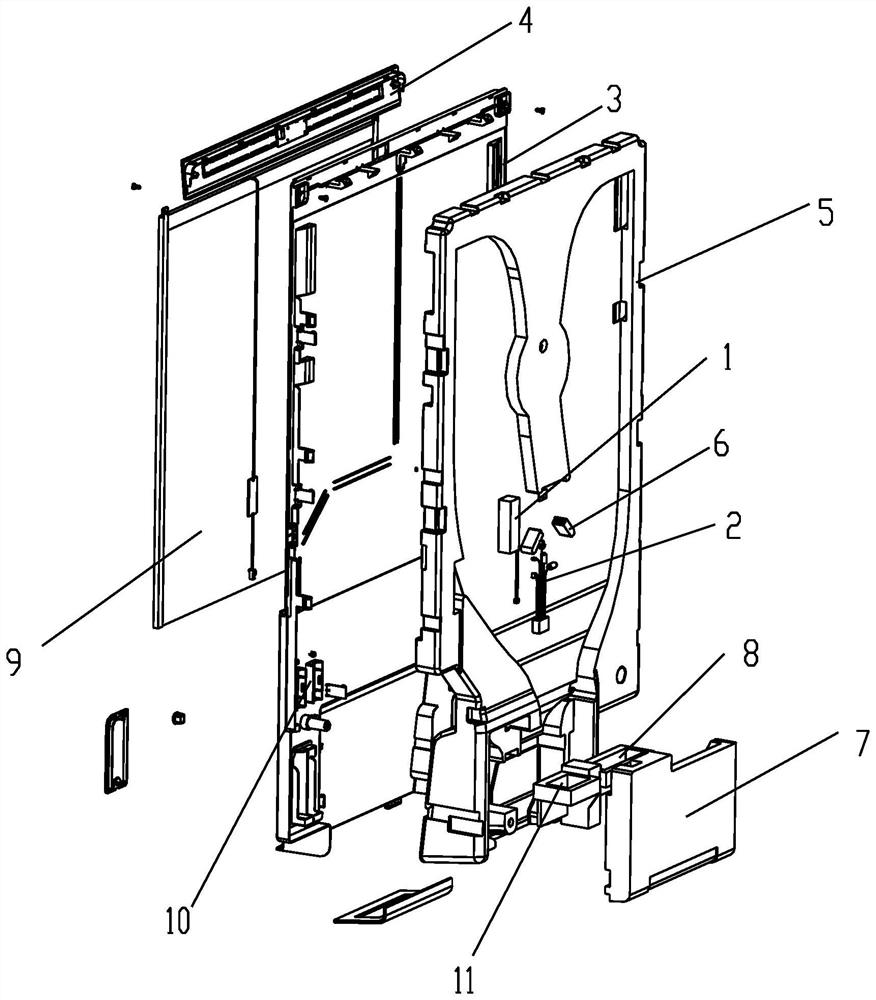 Refrigerator and refrigerator air duct purification system